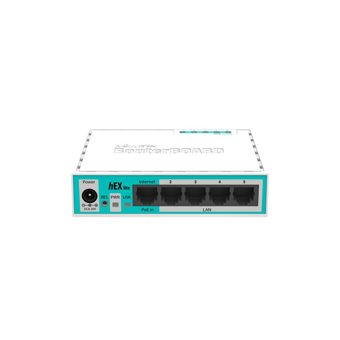 روتر میکروتیک مدل Mikrotik RB 750-R2 HEX Lite