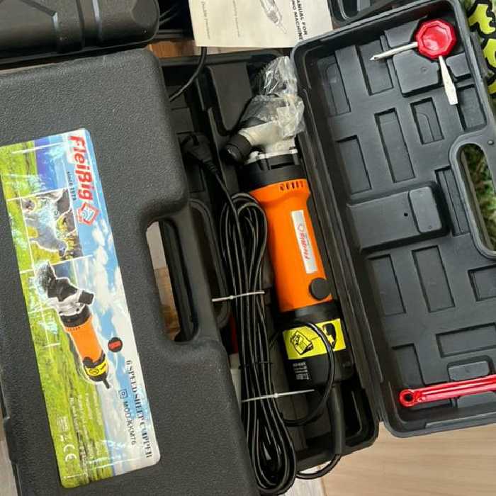 پشمچین پشمزن پشم چین گوسفند پرقدرت 320 وات پشم زنی گوسفندی برقی یکسال گارانتی 