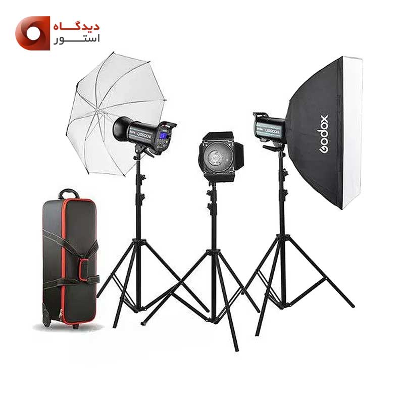 کیت فلاش استودیویی گودکس Godox Falsh Studio QS-400 II