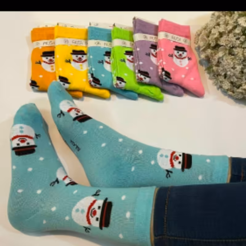 جوراب آدم برفی