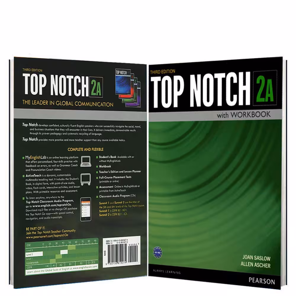 کتاب Top Notch 3rd Edition 2A به همراه CD