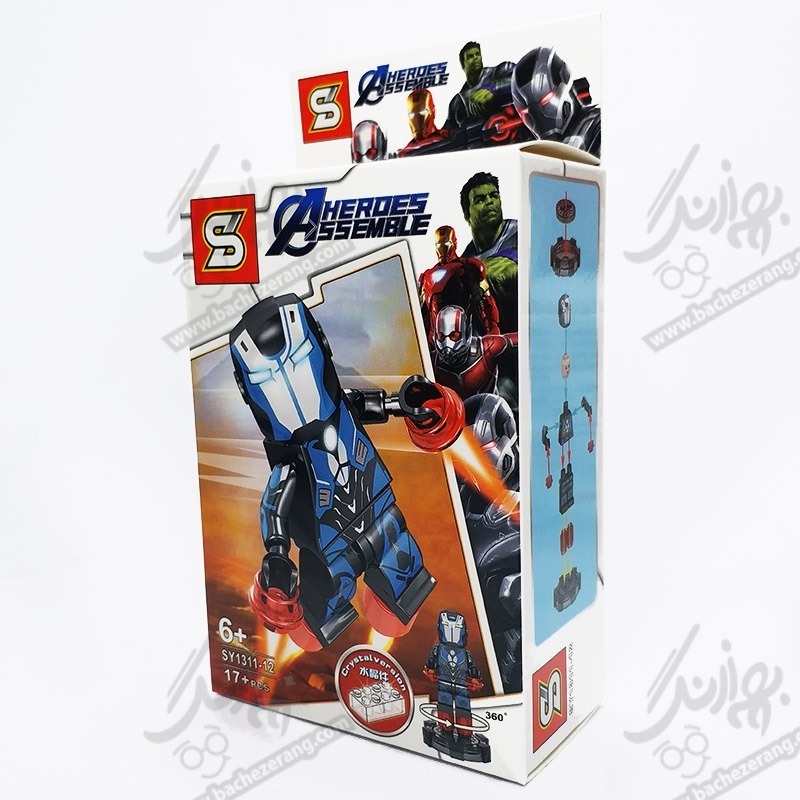 لگو هیرو اسمبل کد 131112-17 تکه