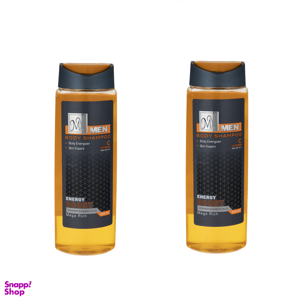 شامپو بدن مردانه مای (MY) مدل Energy Boost حجم 420 میلی لیتر مجموعه 2 عددی