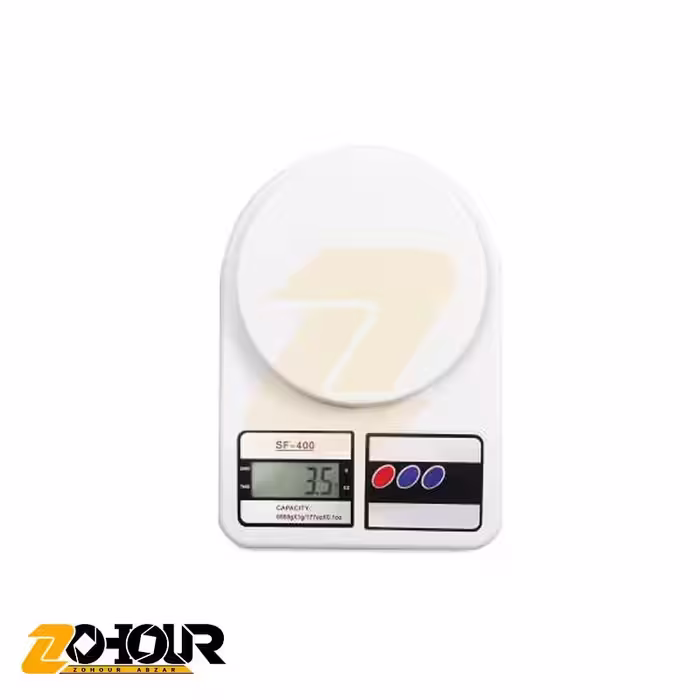ترازوی آشپزخانه الکترونیک مدل Kitchen Scale Electronic SF-400