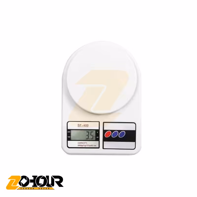 ترازوی آشپزخانه الکترونیک مدل Kitchen Scale Electronic SF-400