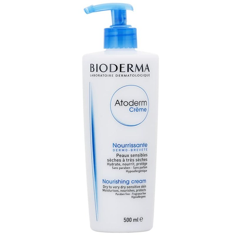 کرم مرطوب کننده بایودرما صورت و بدن اتودرم  Bioderma Atoderm حجم 500 میلی لیتر