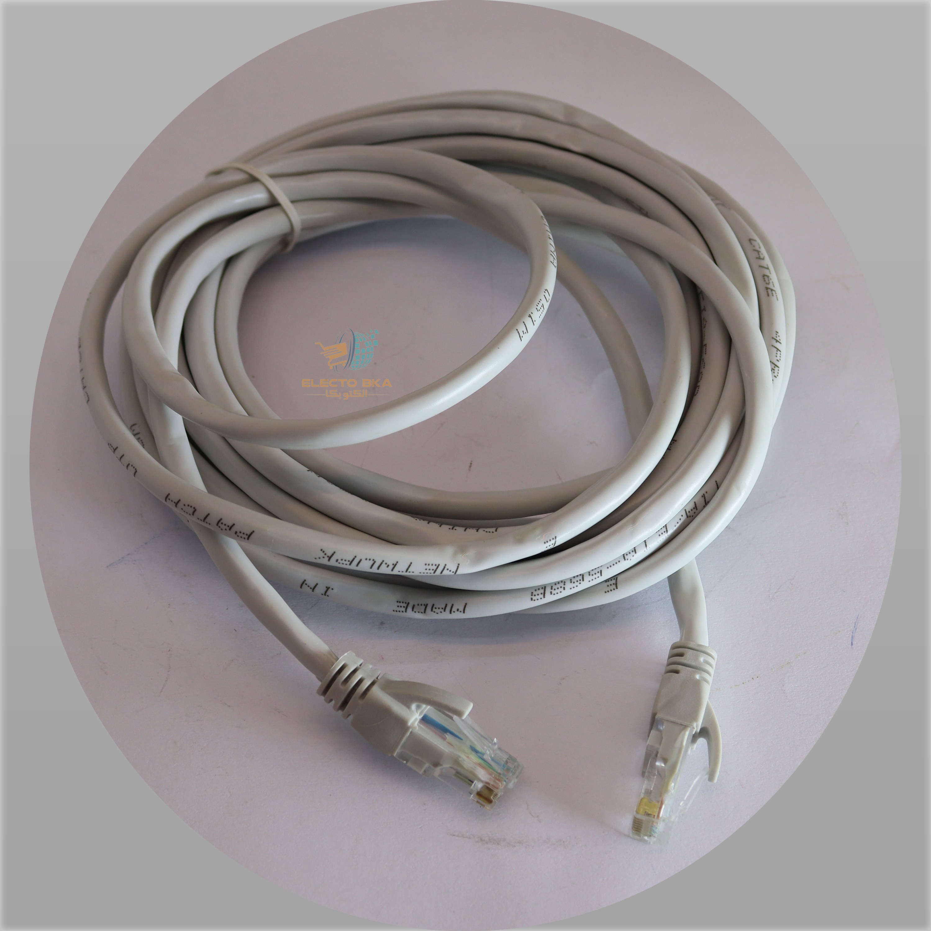 کابل شبکه 5 متری CAT6 - فروش عمده کابل رابط الکتوبکا 2571