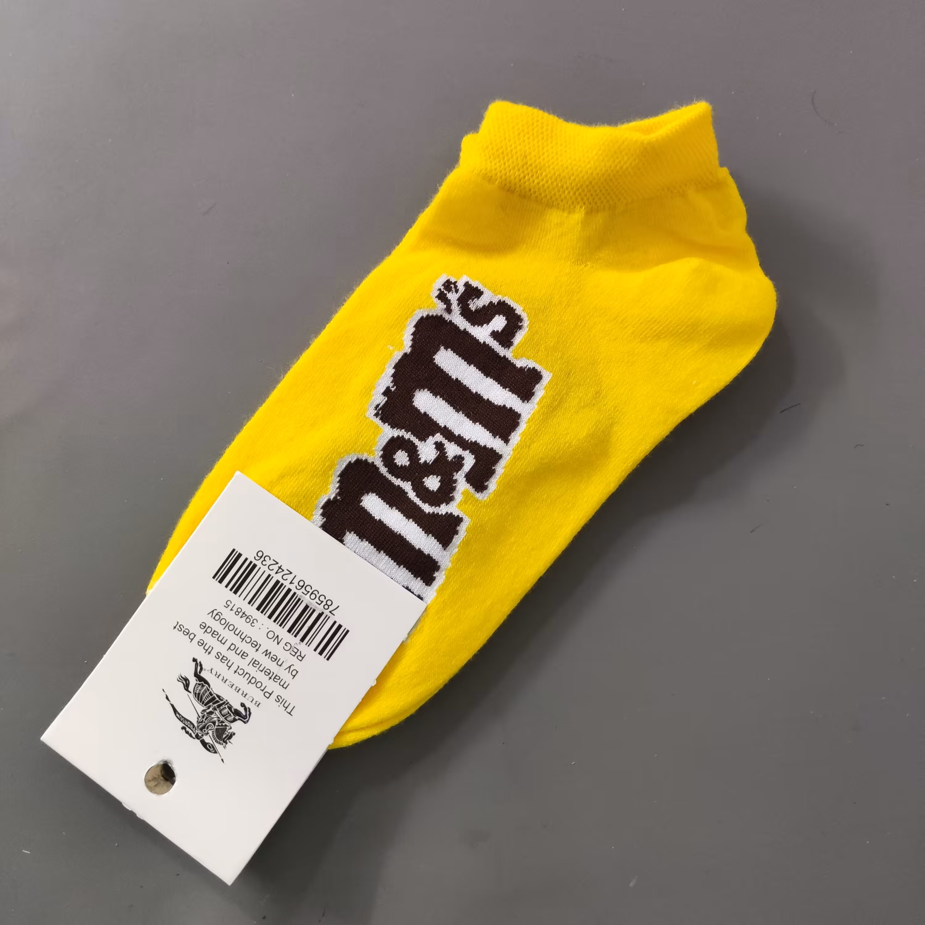 جوراب شکلات ام اند ام مچی نخی فری سایز(36 تا40)