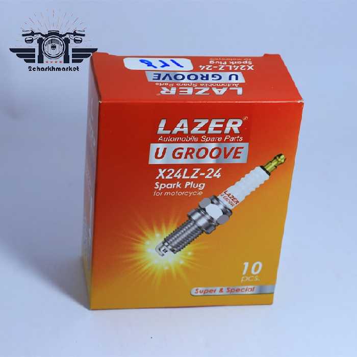 خرید و قیمت شمع موتورسیکلت هوندا CG125 برند لیزر