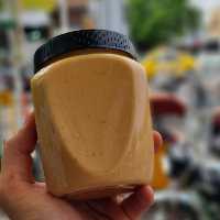 کره بادام زمینی باشیره انگور  ارگانیک  مسیحا(1کیلو) تولیدتازه برای هر سفارش