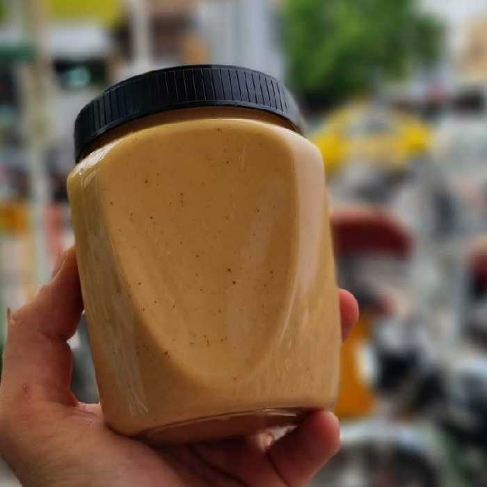 کره بادام زمینی باشیره انگور  ارگانیک  مسیحا(1کیلو) تولیدتازه برای هر سفارش