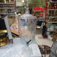 کلمن شیشه ای پنج لیتری 