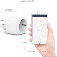 پریز هوشمند WiFi Woox سازگار با الکسا و دستیار Google