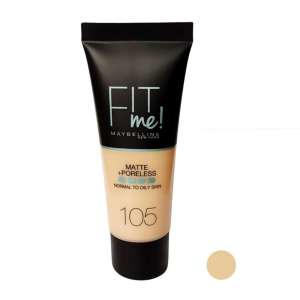 ميبلين کرم پودر Fit Me شماره 105