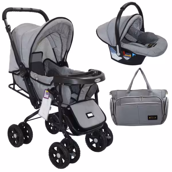 ست کالسکه و کریر نوزاد مدل مدیا نیو ورسا کد 60