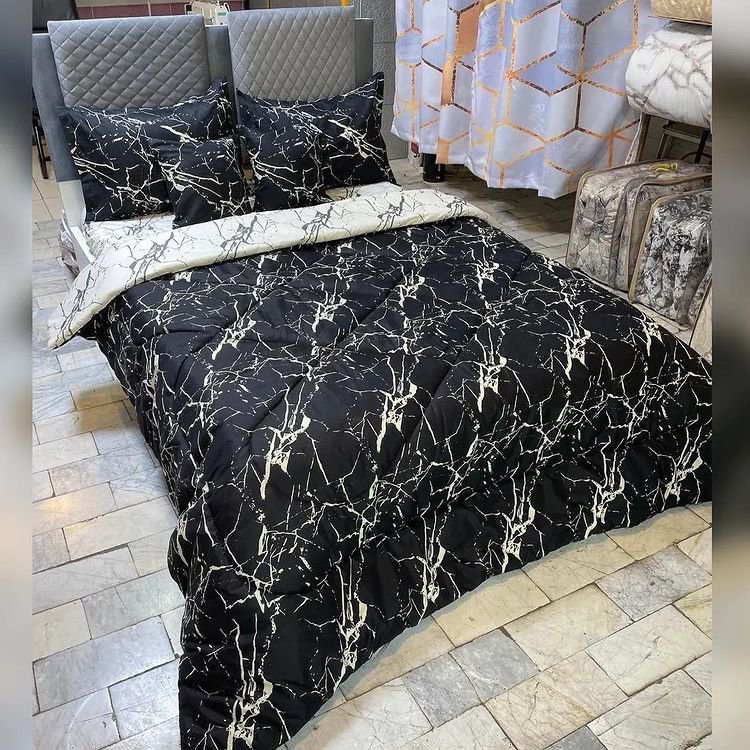 روتختی دونفره دورو ماربل جنس عالی 6 تیکه