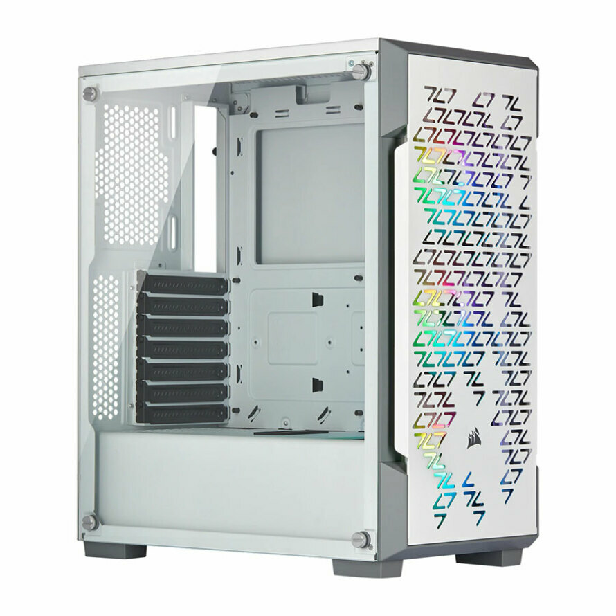 کیس کورسیر iCUE 220T RGB Airflow White