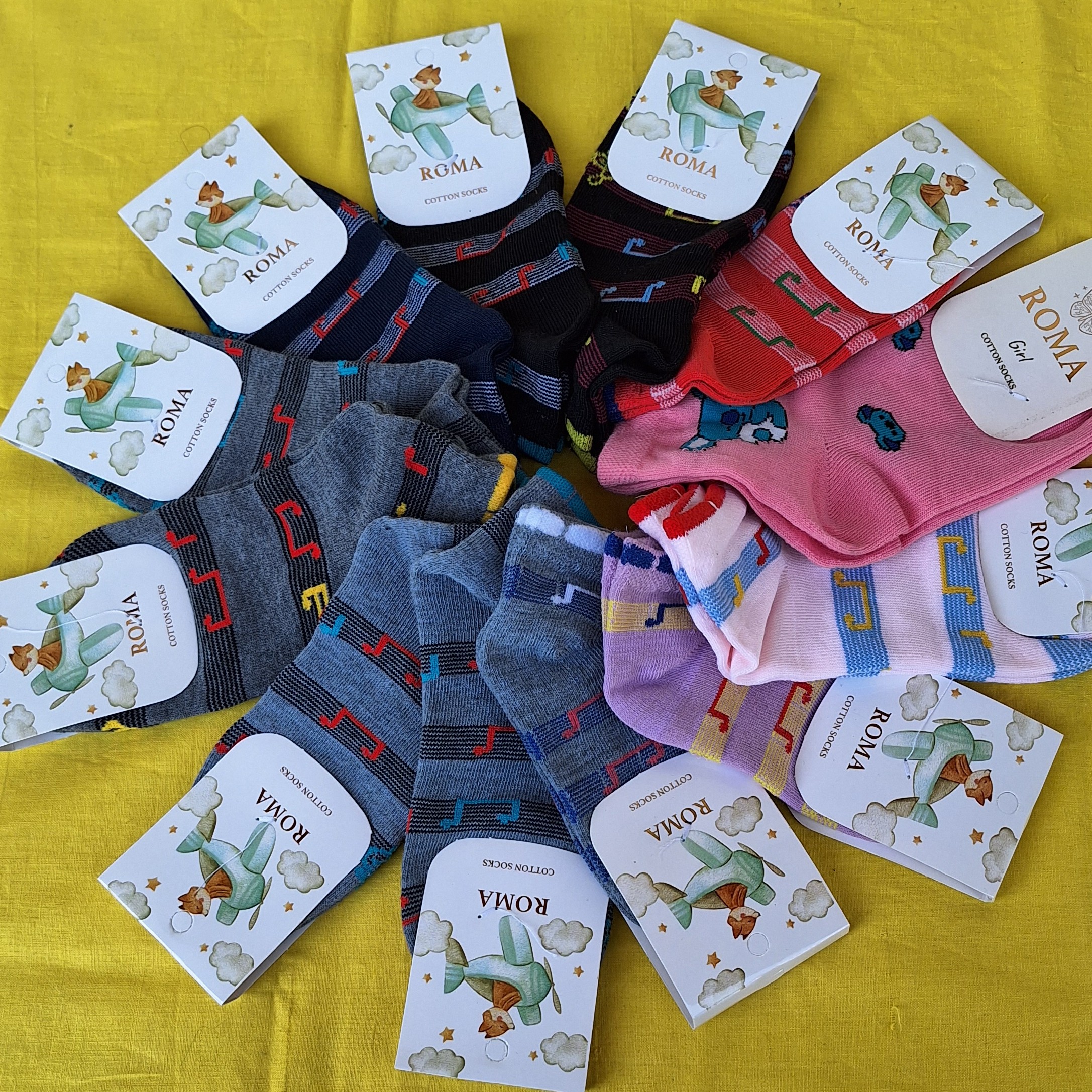 جوراب بچه گانه دخترانه و پسرانه اسپرت