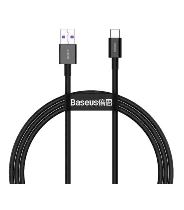 کابل Type C فست شارژ باسئوس مدل Superior Series USB to Type-C CATYS-A01 طول 2 متر