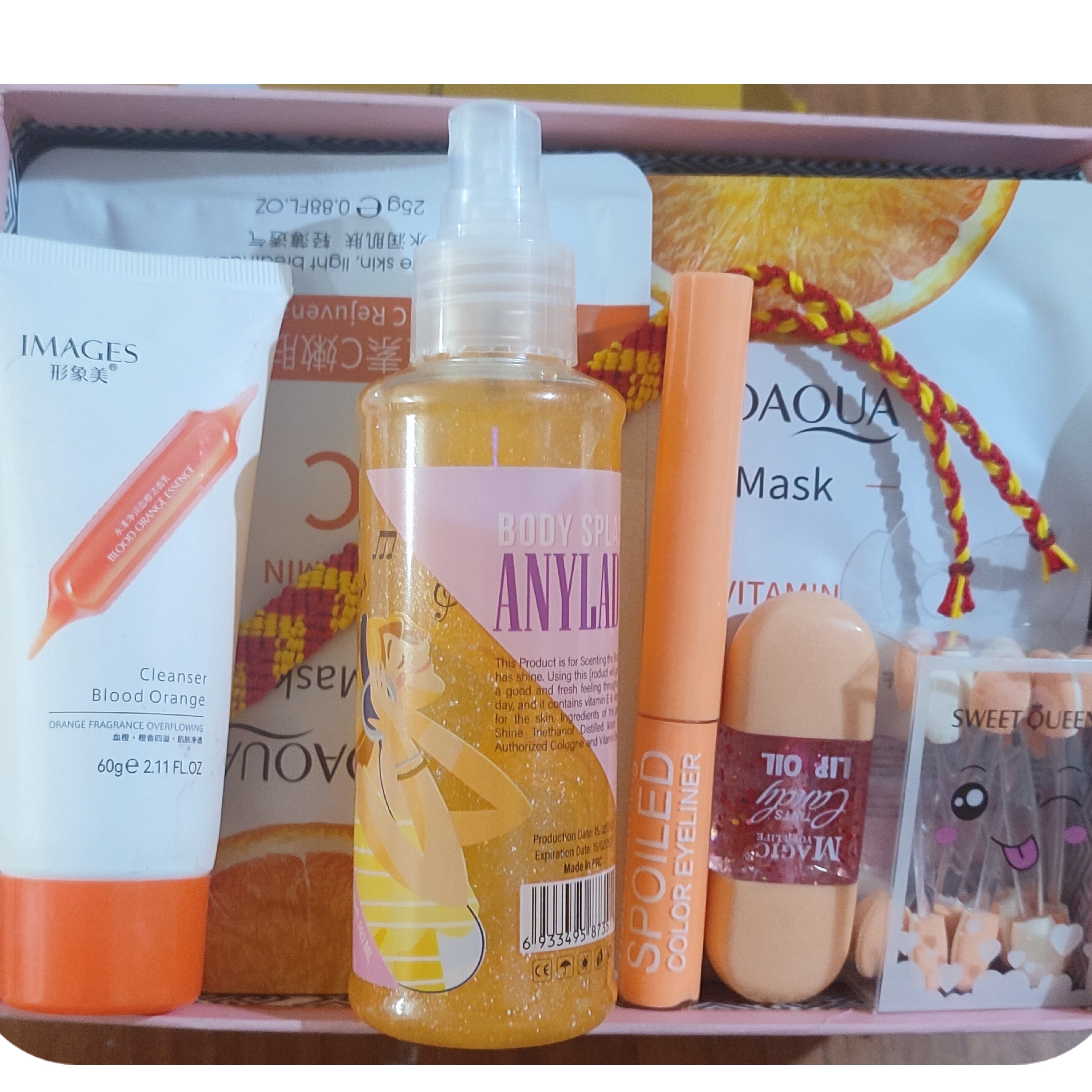 پک فانتزی دخترانه نارنجی 