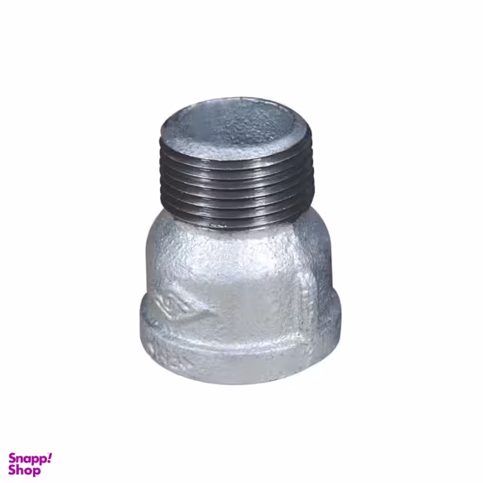 اتصال روپیچ توپیچ مدل  گالوانیزه بلند کد 1/2 بسته 5 عددی