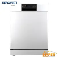 ماشین ظرفشویی زیرووات Zerowatt ZDC-3415 W سفید 15 نفره