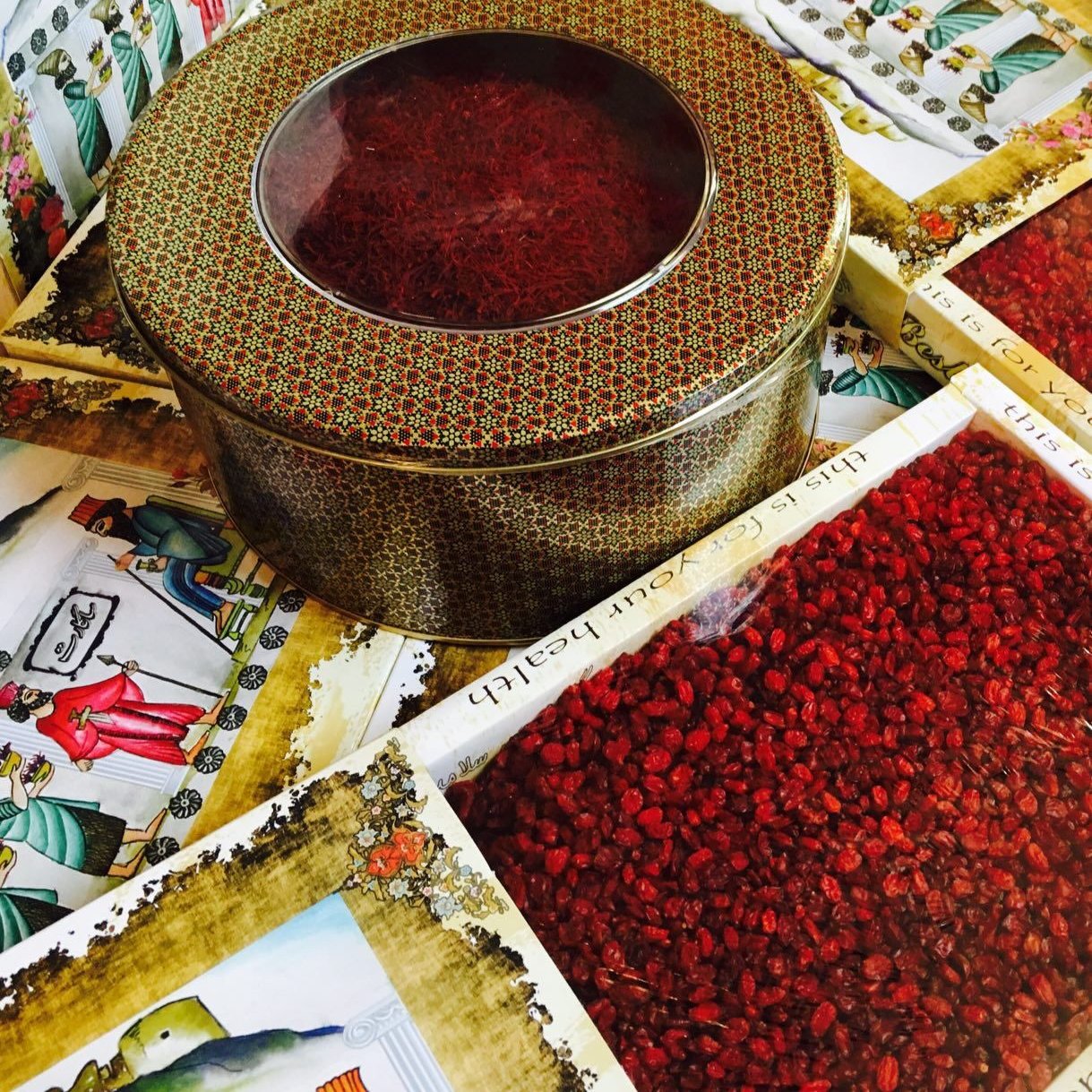 زرشک دانه اناری 1کیلو امسالی قاینات(مستقیم از کشاورز)