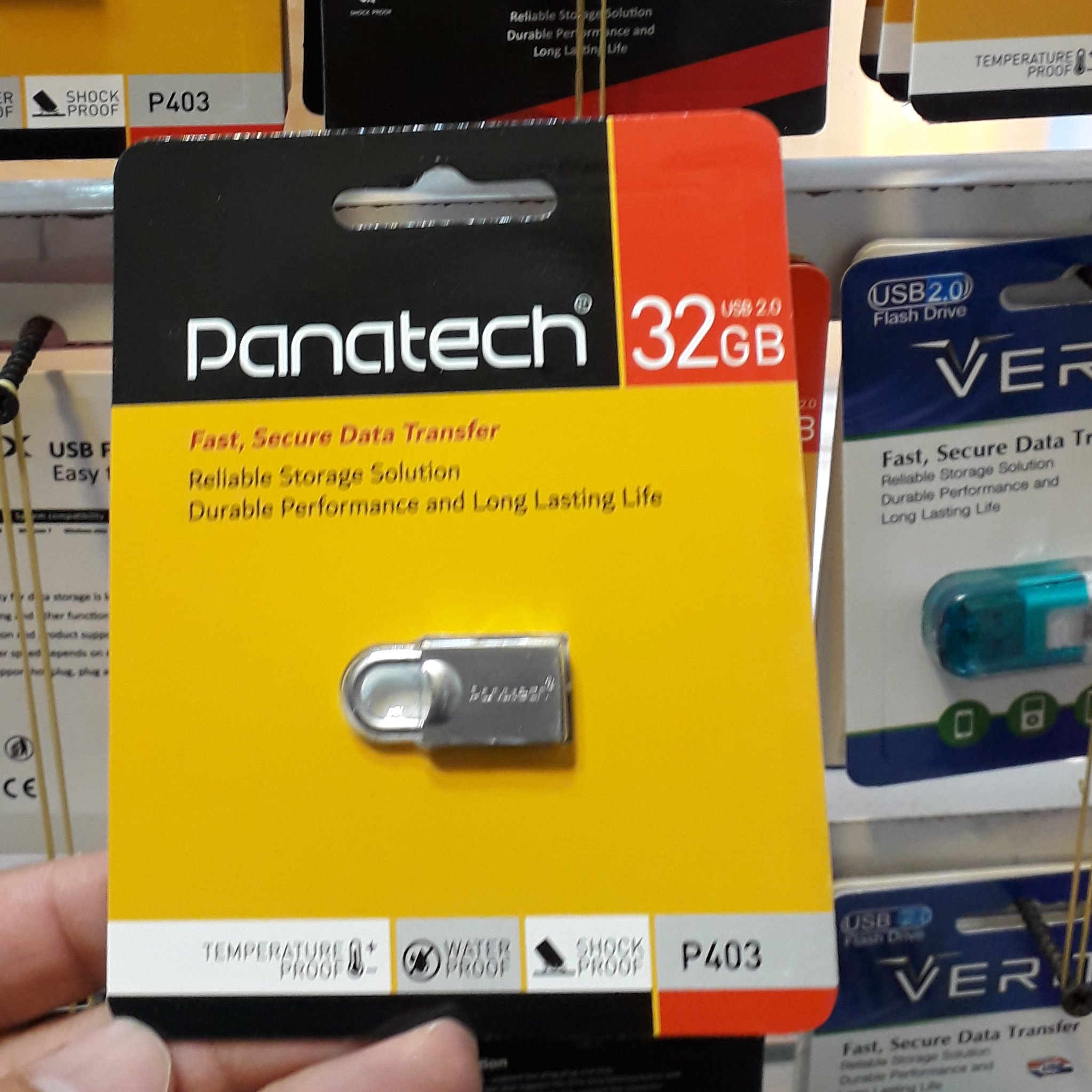 فلش مموری 32 گیگ فلزی پاناتک مدل p403 گارانتی مادام العمر