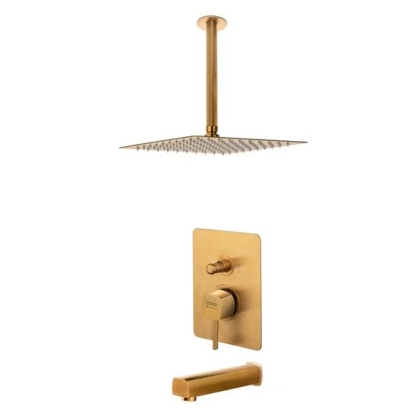 شیر دوش حمام  توکار درخشان مدل اسپینر تیپ 4