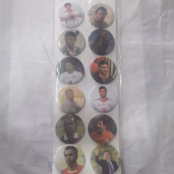 پیکسل طرح شخصیت های فوتبالی 