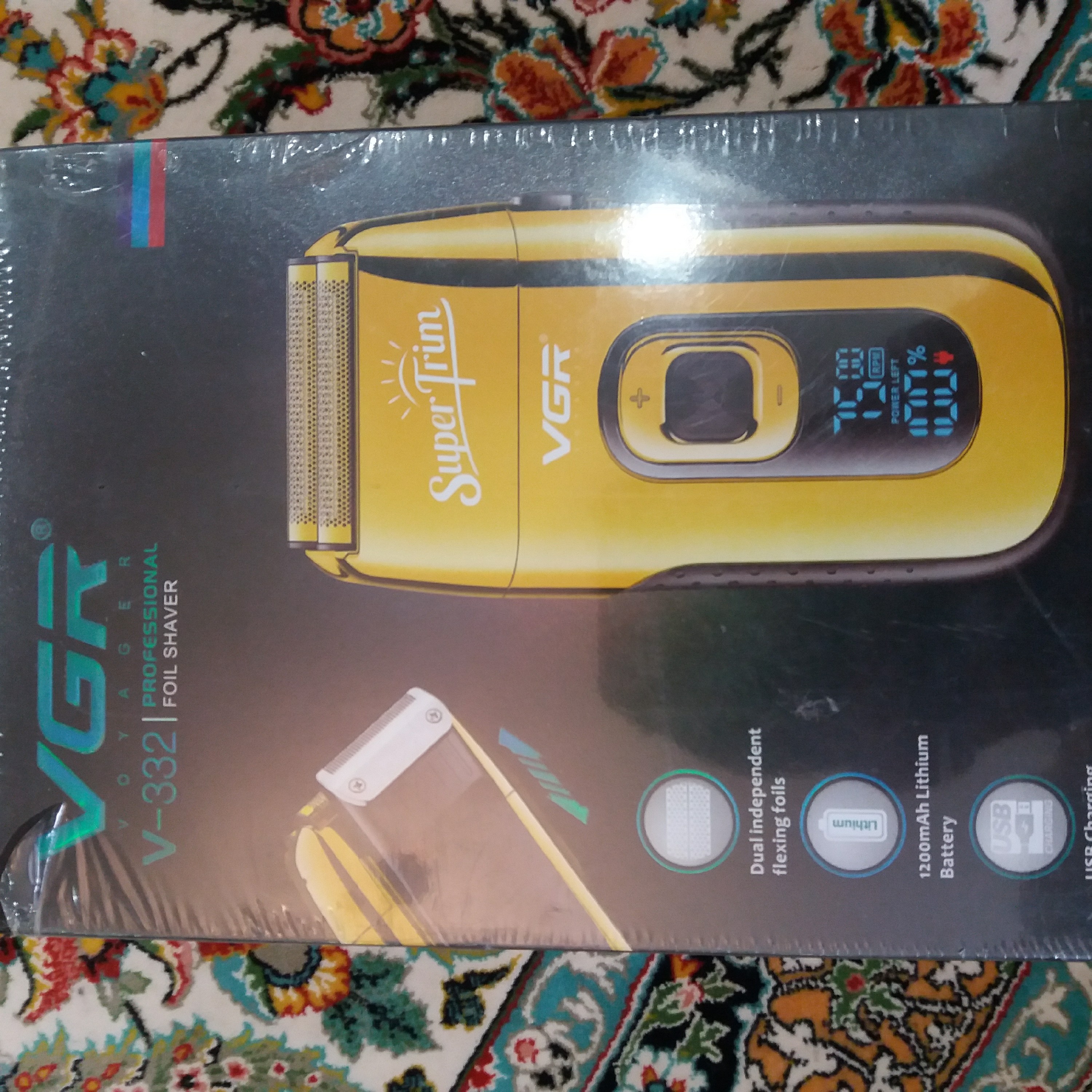ماشین اصلاح صورت و بدن شیور vgr شرکتی اصل