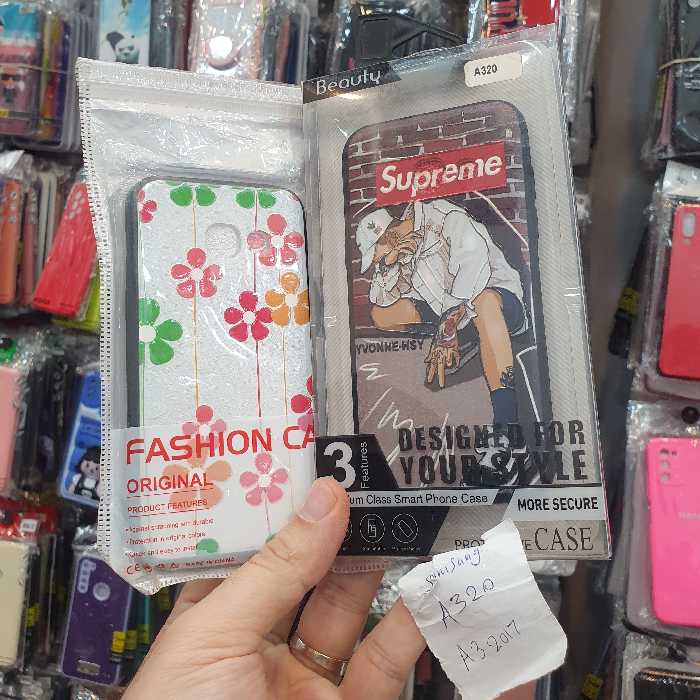 گارد و قابگوشی سامسونگ سری ای  samsung a3 2017