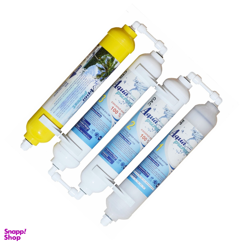 فیلتر تصفیه آب یخچال و فریزر آکوا پیورست مدل SOFT 4540 PRO مجموعه 4 عددی