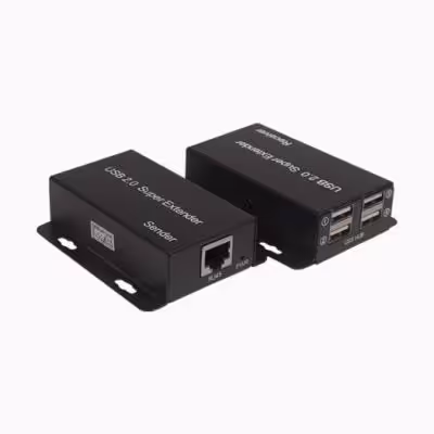 افزایش طول USB هاب 60 متر کی نت KE360