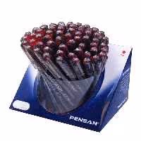 خودکار پنسان دردار شفاف لیوان(60عددی)