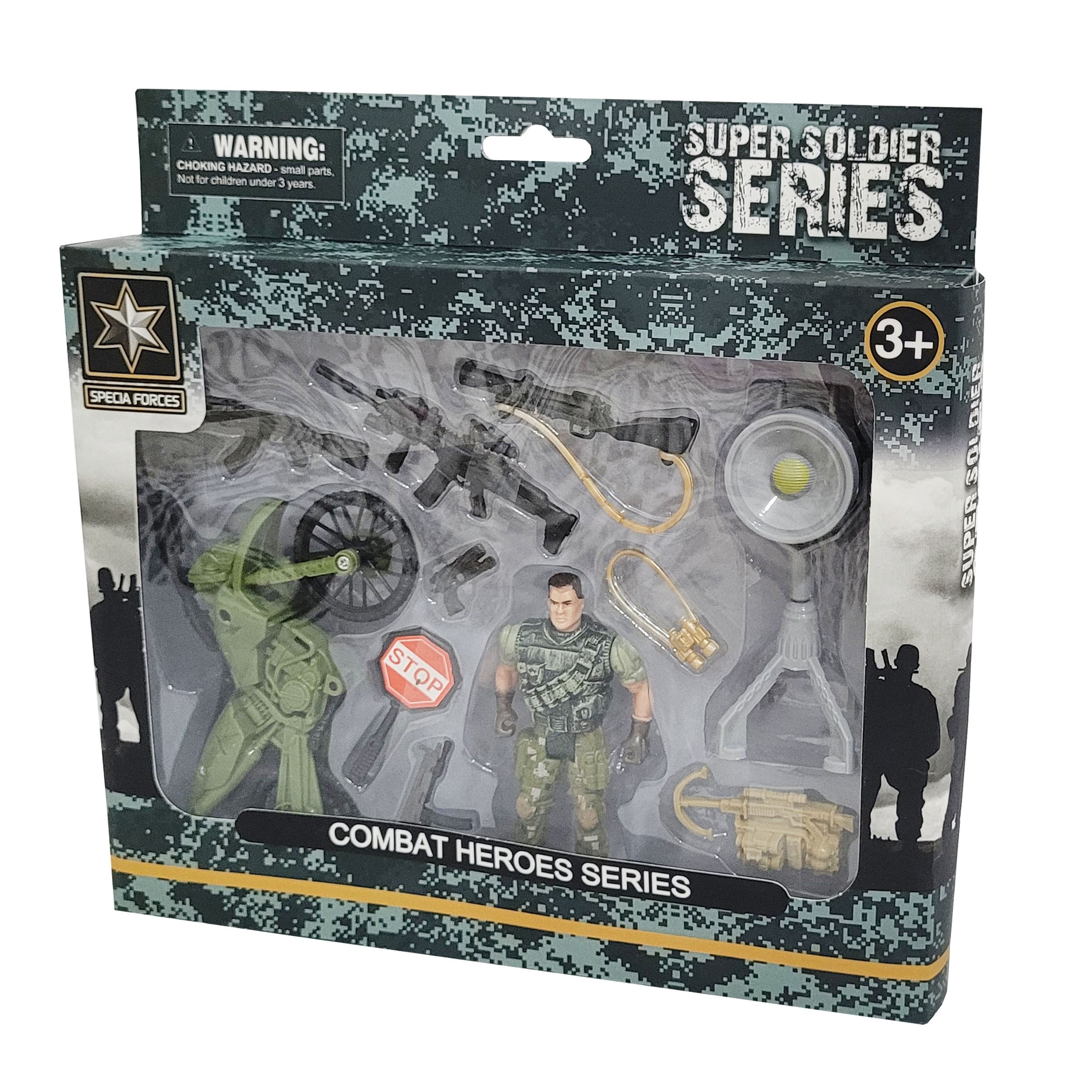 ست اسباب بازی جنگی سرباز ارتش کد 200