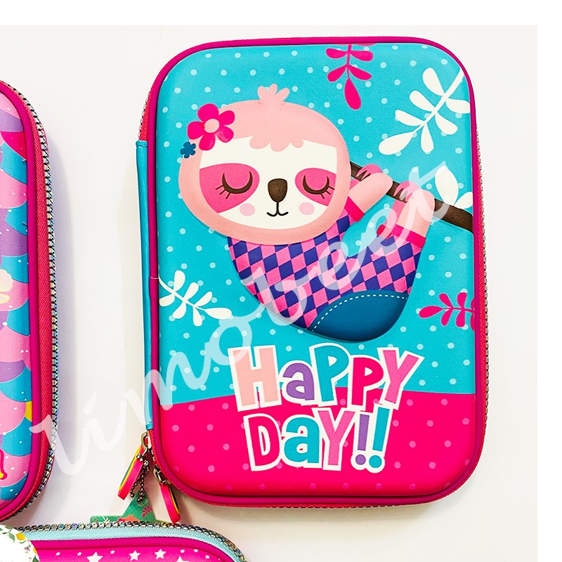 جامدادی طرح برجسته طرح تنبل درختی 