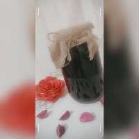 مربای شاه توت یک کیلویی خانگی و بدون افزودنی