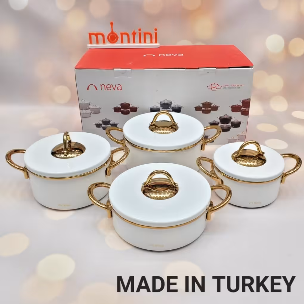 ظروف استیل بیرون لعابی  لوکس