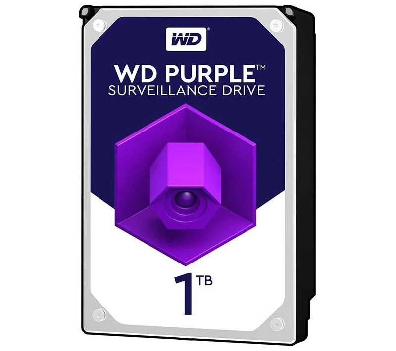 هارددیسک اینترنال وسترن دیجیتال مدل Purple ظرفیت 1 ترابایت