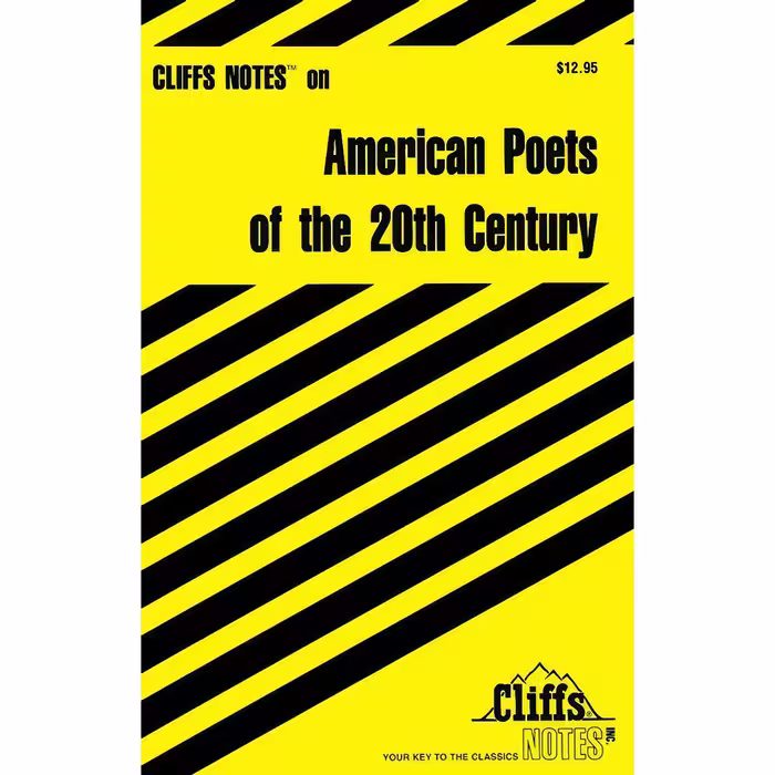 کتاب زبان اصلی CliffsNotes on American Poets of the th Century