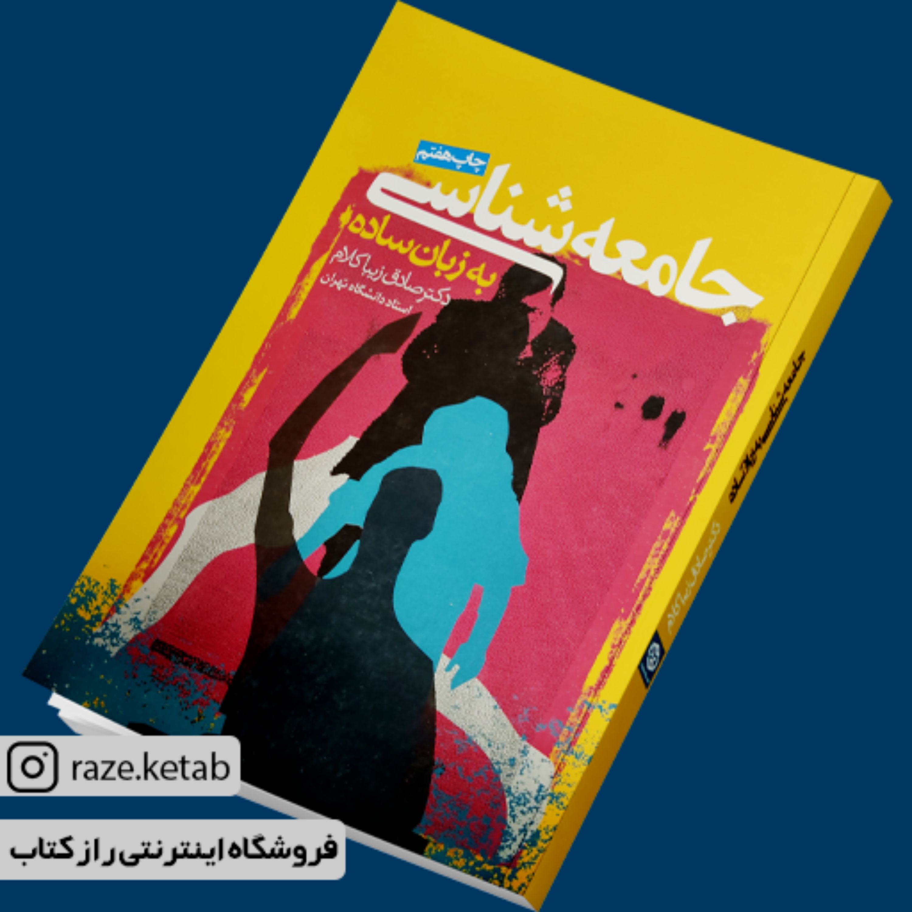 کتاب جامعه شناسی به زبان ساده (صادق زیبا کلام) (انتشارات روزنه)