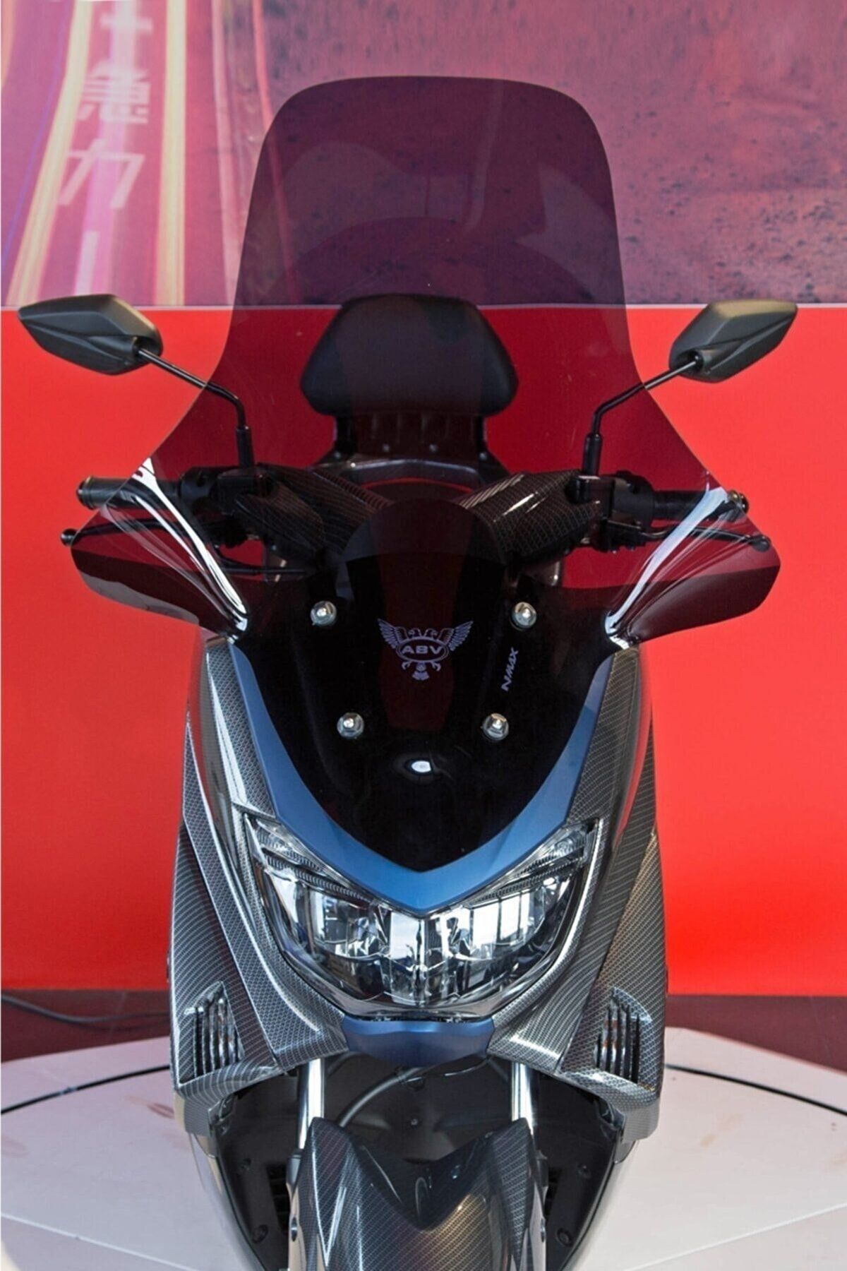 NMAX 125 155 پنجره شیشه ای جلو دودی ABV تولید داخلی 2015 2020 مدل سازگار Yamaha