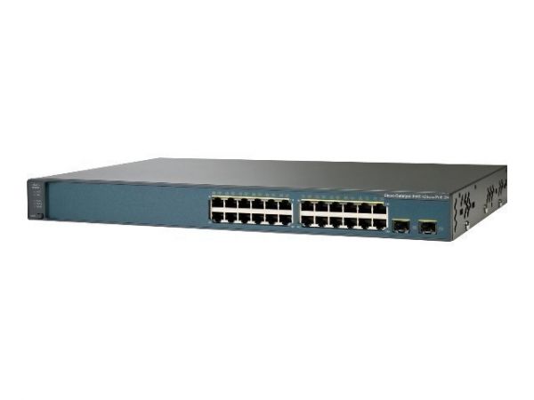 سوئیچ 24 پورت سیسکو مدل WS-C3750E-48PD-S