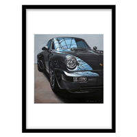 قیمت و خرید تابلو دکوراتیو مدل نقاشی پورشه 911 کلاسیک کد 1971