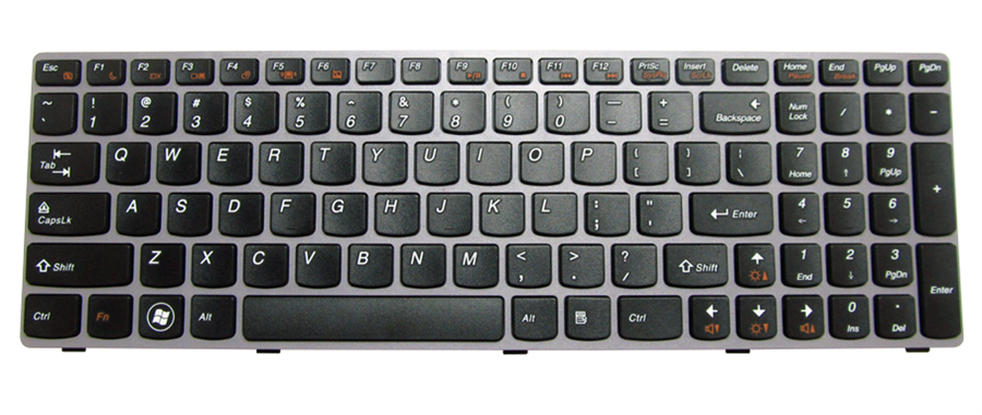 کیبورد لپ تاپ لنوو مدل IdeaPad Y570