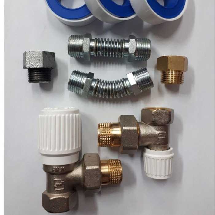 اتصالات نصب رادیاتور 