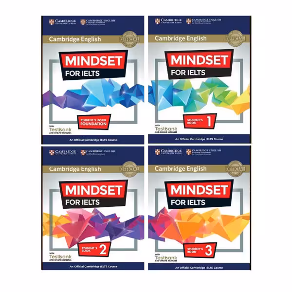 کتاب Book Series اCambridge English Mindset For IELTSثر cambridge university pressانتشارات جنگل