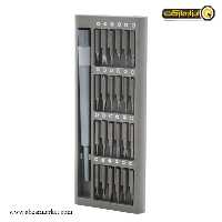ست سر پیچ گوشتی ساعتی استارمکس 25 عددی مدل SHS-15S025BS