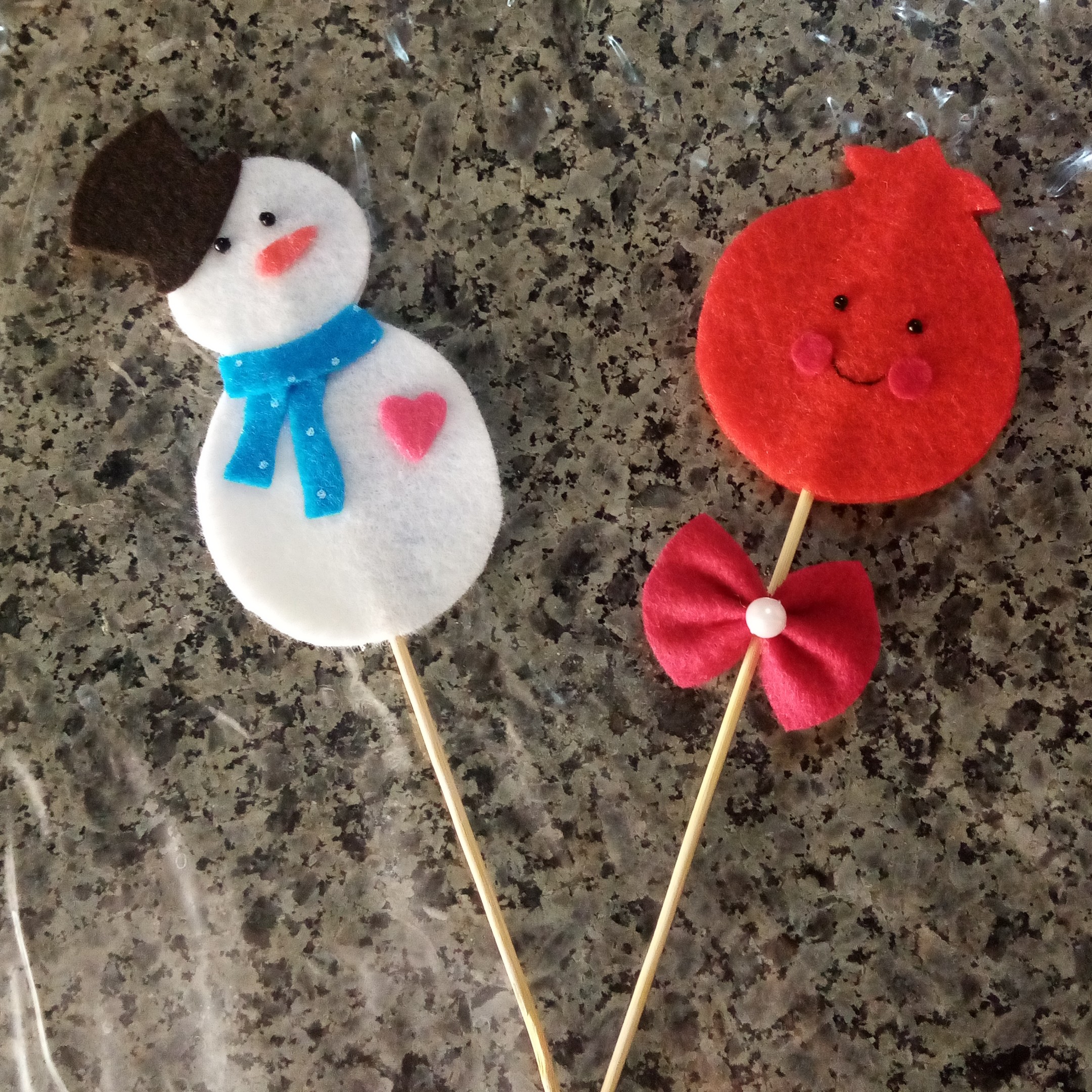 تاپر های مناسب شب یلدا (انار وآدم برفی) 